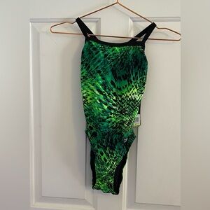 Speedo Women's Primal Splice Flyback Life Lycra Swimsuit